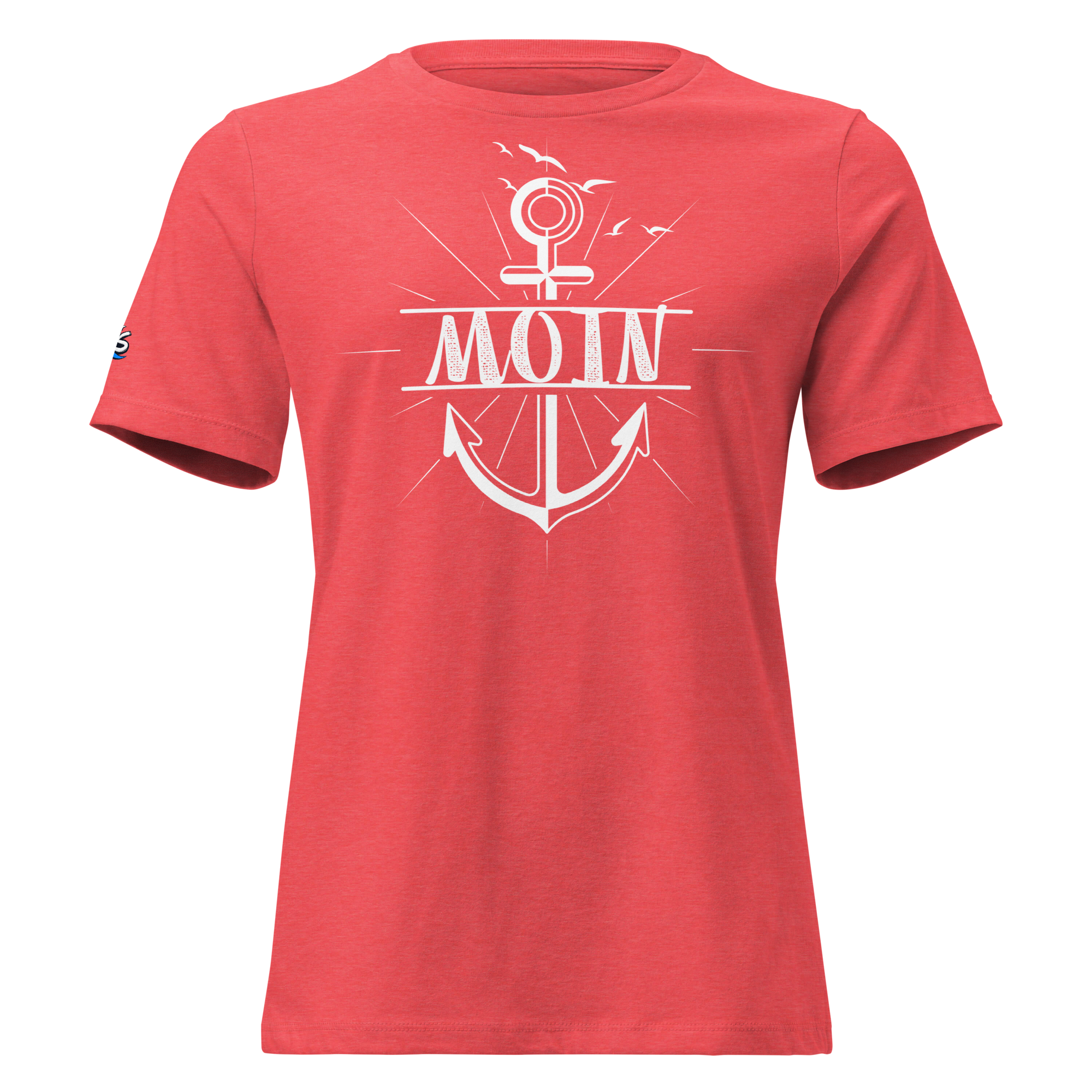DTFlex Premium Woman´s T-Shirt "Moin im Anker"