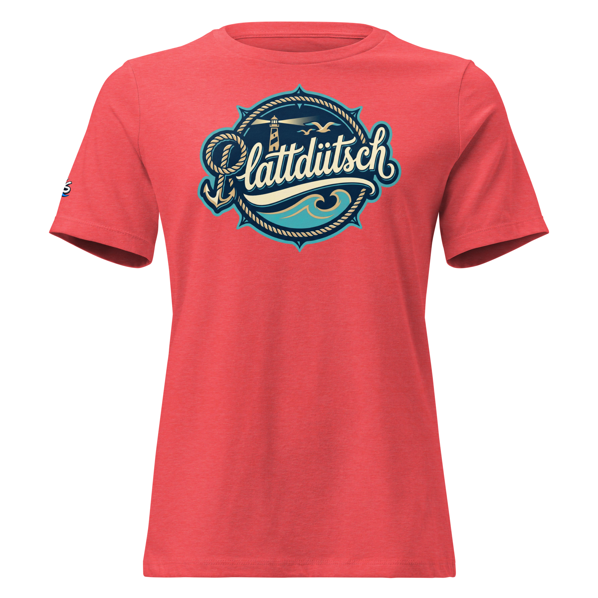 DTFlex Premium Woman´s T-Shirt "Plattdütsch"