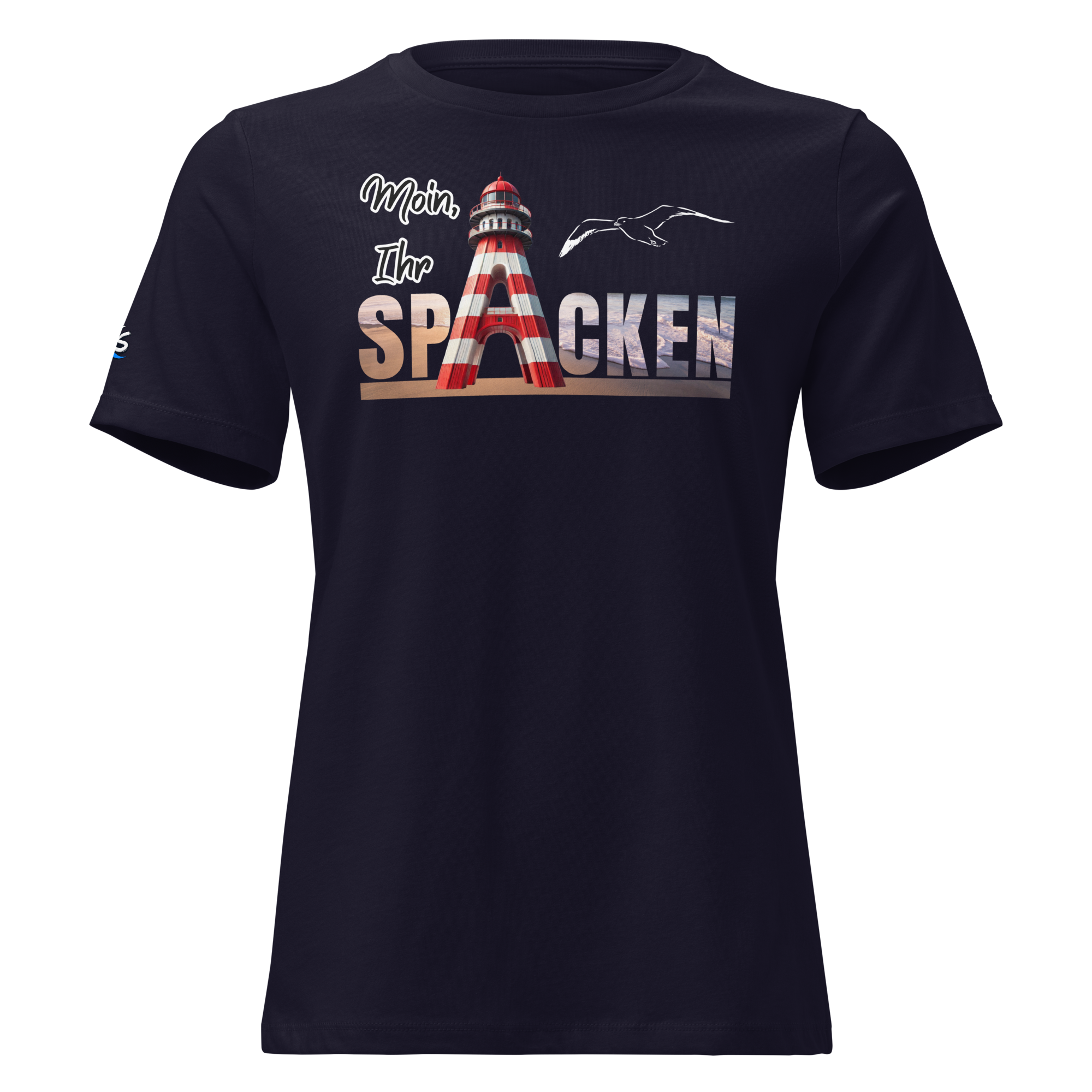DTFlex Premium Woman´s T-Shirt "Moin Ihr Spacken"
