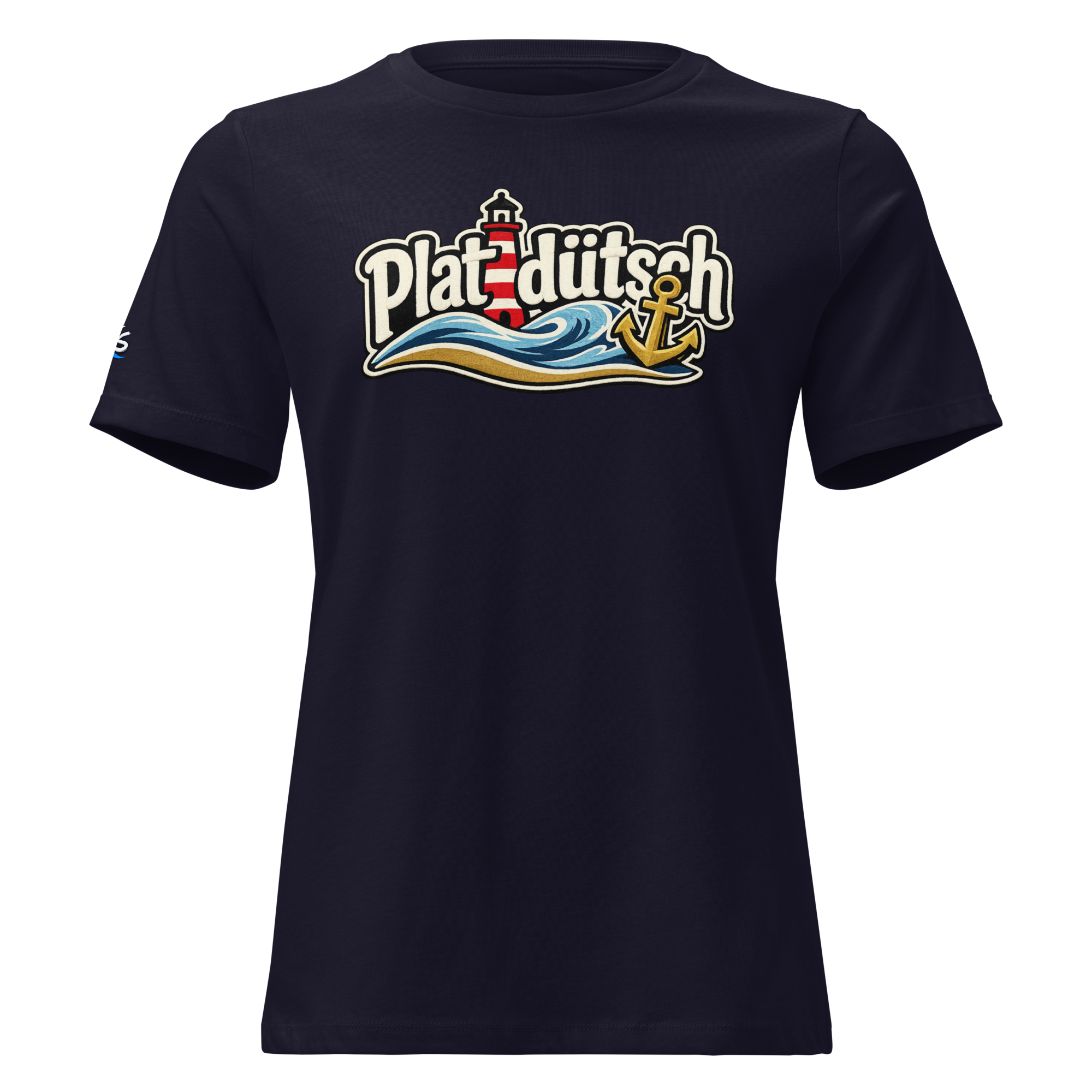 DTFlex Premium Woman´s T-Shirt "Plattdütsch"