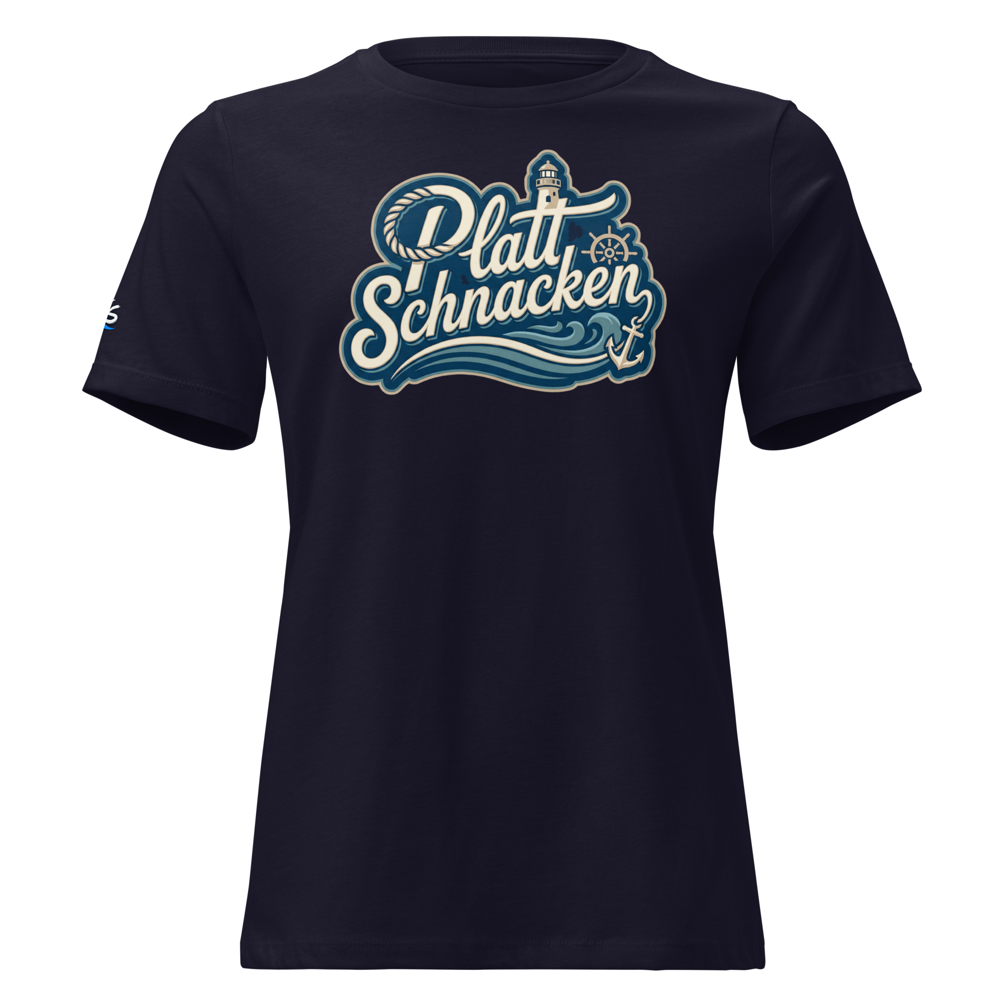 DTFlex Premium Woman´s T-Shirt "Platt schnacken"