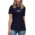 Women's Relaxed T-Shirt "Fischkopp" gestickt