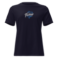 Women's Relaxed T-Shirt "Fischkopp" gestickt
