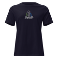 Women's Relaxed T-Shirt "Seepferd" gestickt