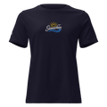 Women's Relaxed T-Shirt "Sünnschien" gestickt