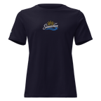 Women's Relaxed T-Shirt "Sünnschien" gestickt