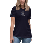 Women's Relaxed T-Shirt "Seemannswichtel" gestickt