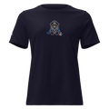 Women's Relaxed T-Shirt "Seemannswichtel" gestickt