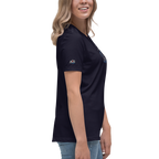 Women's Relaxed T-Shirt "Scrimp-Cocktail" gestickt
